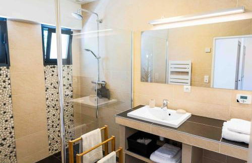 Villa KalonBreizh, Piscine privée chauffée & Sauna - Photo 16