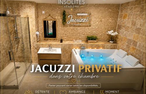 Loft Suite de luxe - Jacuzzi - SPA - Balnéo Vendôme - Foto 16