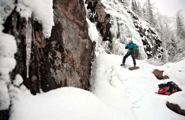 Escalade sur glace au Canyon de Korouoma - Photo 8