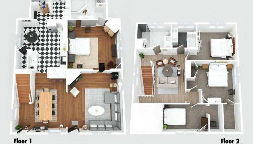 4BR for 10, Near Ark, High-Tech Kitchen, Parking! - Foto 5