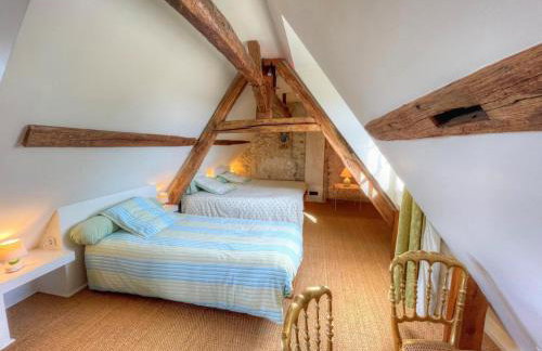 Gîte de charme XVIIe siècle avec jardin clos, balnéo, terrasse panoramique et WIFI près du Château de Villandry - FR-1-381-471 - Foto 19