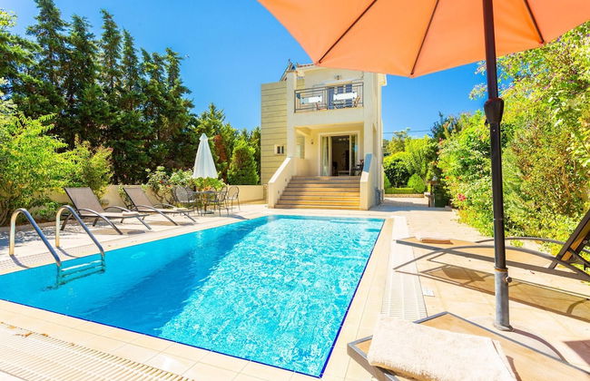 Villa Semeli Large Private Pool Walk to Beach Sea Views A C Wifi Car Not Required Eco-friendl - 1879 - Foto 41