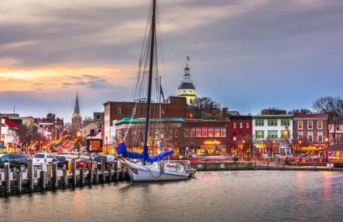 4BR House Mins to Downtown Annapolis with Firepit, Basement Bar, & Sleeps 12 - Foto 39