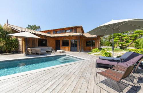Villa Palombes au Cap Ferret charming villa with swimming pool - Foto 59