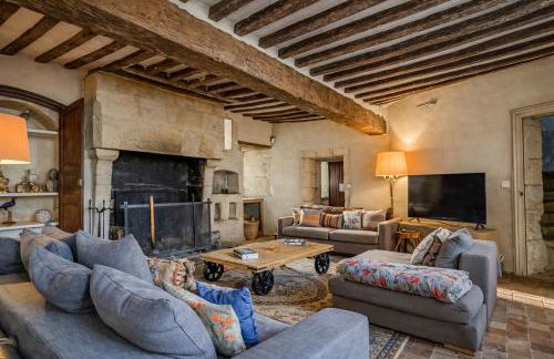 Le manoir de Saint-Ouen avec piscine chauffée intérieure - Foto 6