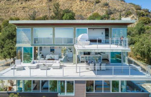 Malibu Glass House: Architectural w 180deg Views - Foto 24