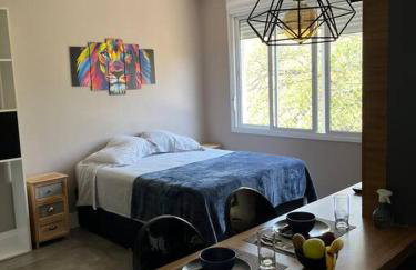 Lindo Studio 5min Av Carlos Gomes e Consulado USA - Foto 12