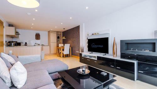 Central Leeds 2BR 2BA, Wi-Fi, Kitchen, Sleeps 5 - Foto 1