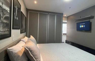 H-Flat Mobiliado com Garagem, 290m do Parque Flamboyant, Mínimo 2 Noites - Foto 2