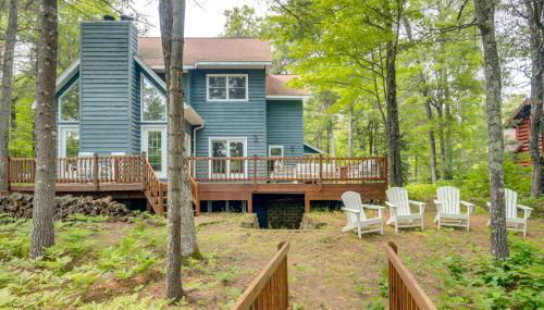 Lakefront Minocqua Getaway Dock, Game Room! - Foto 2