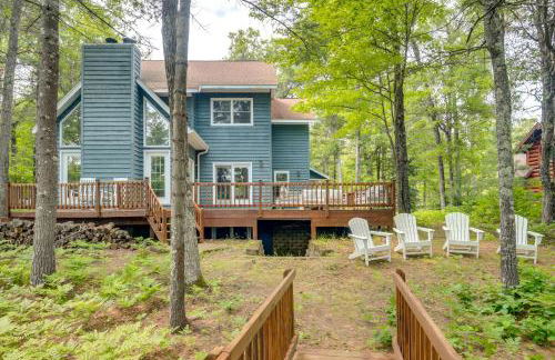 Lakefront Minocqua Getaway Dock, Game Room! - Foto 2