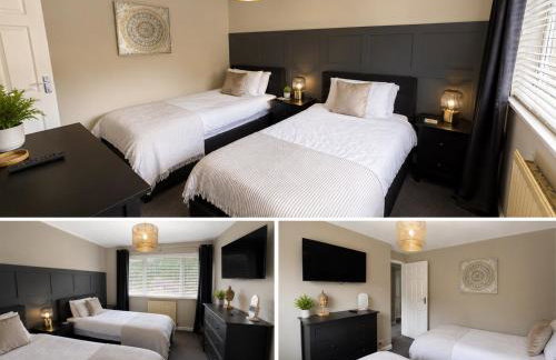 3BR, Sleeps 5, Free Parking, Fast WiFi, Near M62 & Leeds - Foto 7
