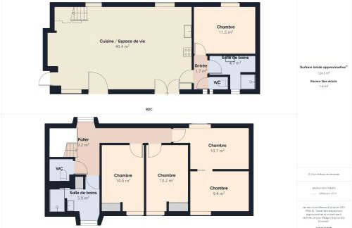 Charmant gîte de campagne pour 10 avec terrasse - Foto 25