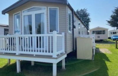 Stylish, modern caravan at Weymouth Bay - Foto 1