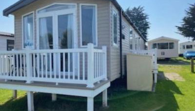 Stylish, modern caravan at Weymouth Bay - Foto 1