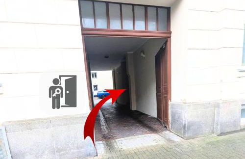 Gemütliches Apartment - hochwertiges Boxspringbett, privater Parkplatz, Terrasse, komplette Küche, WLAN, 40 Zoll HD TV - Foto 17