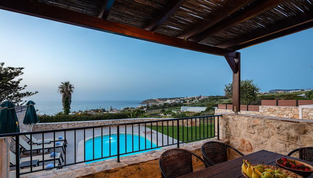 Villa Stamatis w Private Pool Amazing Sea View - Foto 5, Habitación