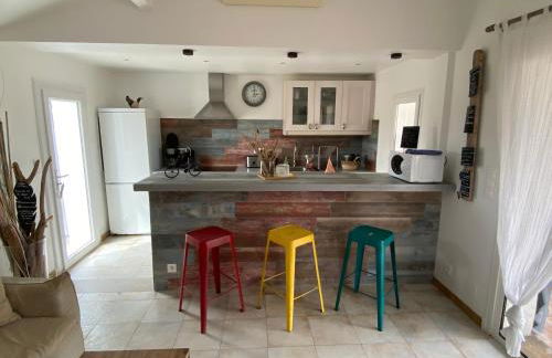 Mas des Oliviers, maison avec piscine privative et chauffée, 3 animaux acceptés LOCAMARGUE - Foto 24