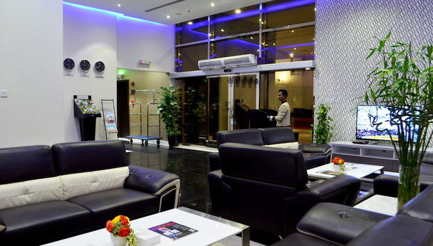 Sala de estar do lobby