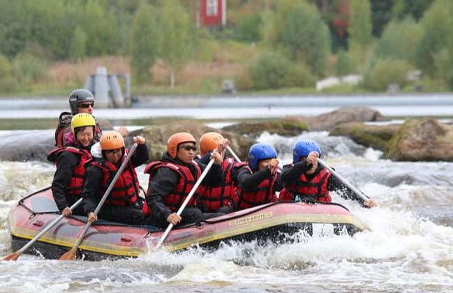 Rafting en el río Kuusaankoski - Foto 2