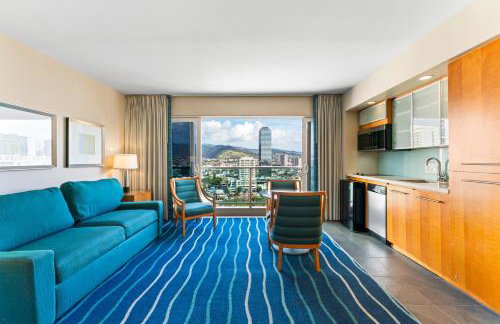 Ala Moana Hotel 1 bedroom sleeps 4 with King bed - Foto 14