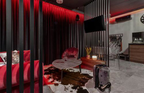 Secret BDSM - Stylowy i klimatyczny apartament dla dorosłych, NEW - Fotel GYNO, klimatyzacja, parking podziemny - Foto 13