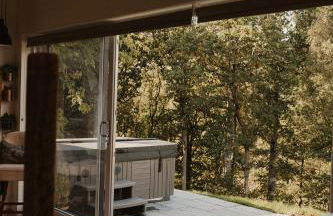 3 x bespoke built cabins with hot tubs, mid Wales - Foto 27