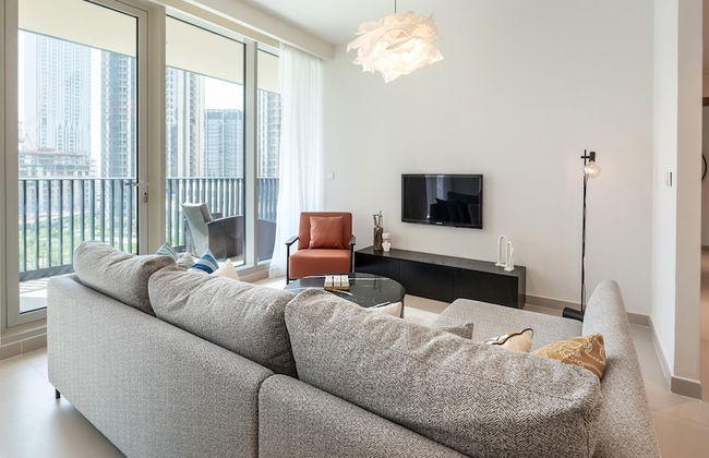 Homey Park View 2BR in Dubai Creek Harbour - Foto 6