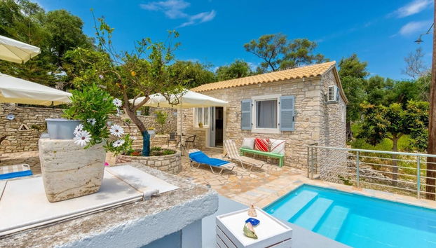 Angelina Villa - Four Bedroom Traditional Paxos Villa - Foto 3, Habitación