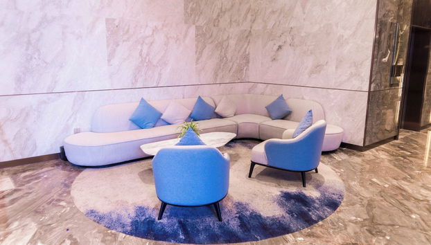 Sitzecke in der Lobby