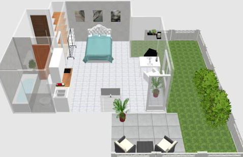 Palmen Apartment direkt in Bad Aibling - Foto 13