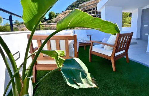 Superb penthouse swimming pools equipped solarium panoramic view - Foto 51