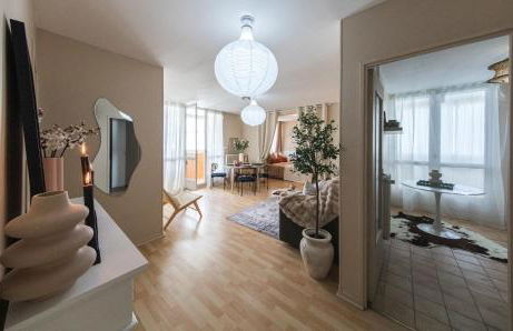 Appartement avec Rétroprojecteur, Babyboot avec belle vue et proche gare - Foto 36