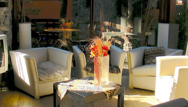 Sitzecke in der Lobby