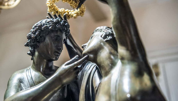 Détail d'une sculpture