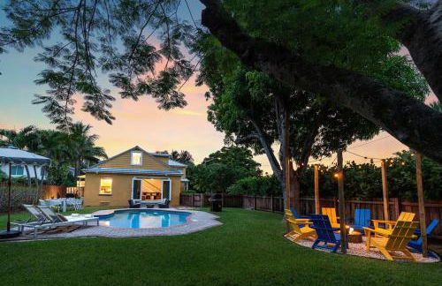 Heated Pool Grill Fire Pit & Cold Plunge Sleeps 8! - Foto 71