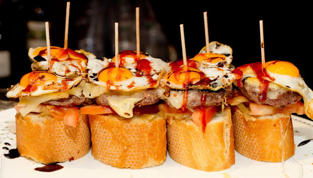 Pintxos aux œufs
