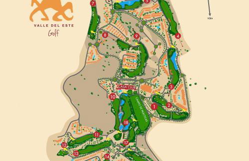 Luminoso y tranquilo apartamento con jardin en campo de Golf Valle del Este - Foto 19