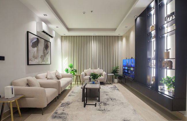 Luxurious Two Bedroom Apartment Al malqa - Foto 12