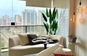 (1305) Studio Moderno e Aconchegante no Calhau - Foto 2