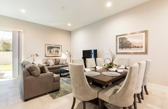 4 BR 4 BA Villa 1804ft 5min Disney BBQ - Foto 7