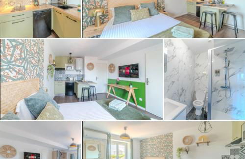 Hortensia Roanne centre-ville - Parking & Clim - Foto 2