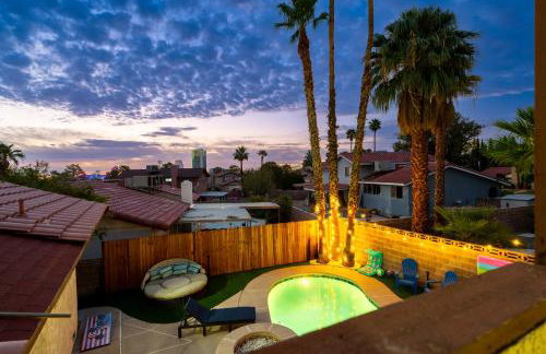 Strip-side Villa Pool, Mini Golf, Casino games - Foto 46