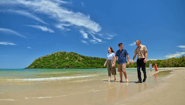 A passeggio sulla spiaggia