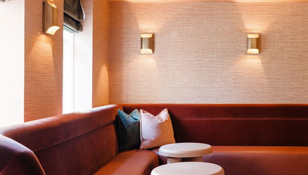 Sala de estar do lobby