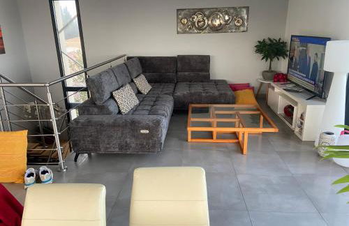 SUPERBE VILLA VUE MER JUSQU'A 14 COUCHAGES La LONDE LES MAURES Entre HYERES et Le LAVANDOU 4 Etoiles PISCINE CHAUFFEE - Foto 18