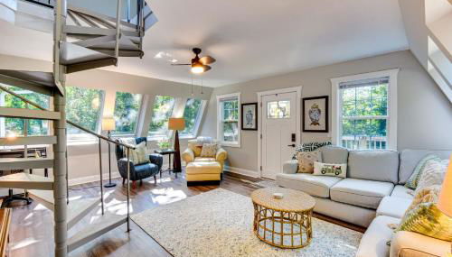 A-Frame Anderson Cabin Half Mi to Lake Hartwell! - Foto 4