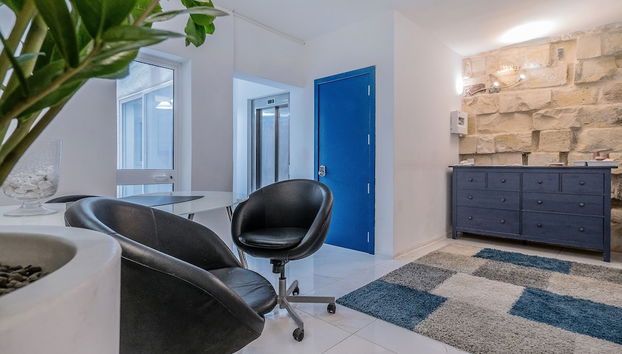 Sala de estar do lobby