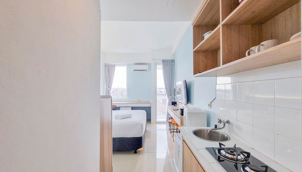 Comfy And Homey Studio At Vivo Apartment - Foto 5, Cocina privada