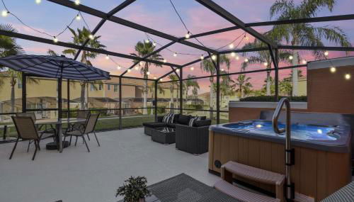 Disney Area 3BR Townhouse with Spa & Pool Access - Foto 2, sunbed